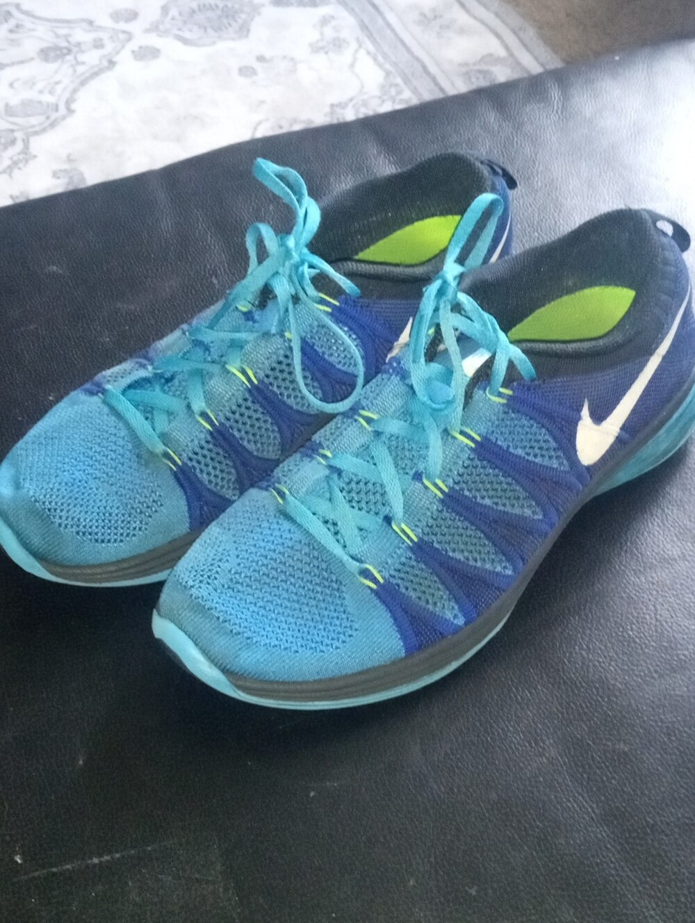 Nike Blue Teal Athletic Sneakers